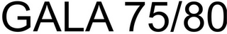 GALA 75/80 logo