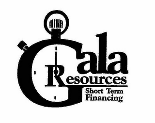 GALA RESOURCES SHORT TERM FINANCING logo