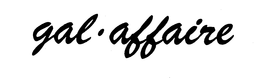 GAL'AFFAIRE logo