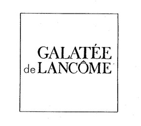 GALATEE DE LANCOME logo