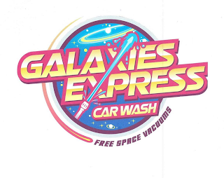 GALAXIES EXPRESS CAR WASH FREE SPACE VACUUMS logo