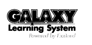 GALAXY LEARNING SYSTEM, POWERED BY EXXTEND logo