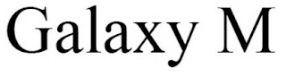 GALAXY M logo