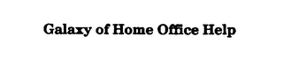 GALAXY OF HOME OFFICE HELP logo
