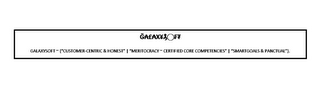 GALAXYSOFT GALAXYSOFT~ {"CUSTOMER-CENTRIC & HONEST" | "MERITOCRACY ~ CERTIFIED CORE COMPETENCIES" | "SMARTGOALS & PANCTUAL"}. logo