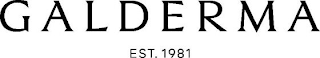 GALDERMA EST. 1981 logo