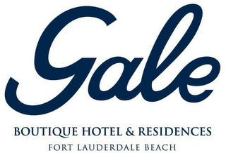 GALE BOUTIQUE HOTEL & RESIDENCES FORT LAUDERDALE BEACH logo