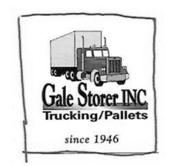 GALE STORER INC TRUCKING/PALLETS SINCE 1946 logo