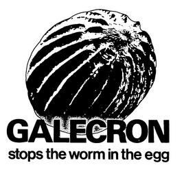 GALECRON STOPS THE WORM IN THE EGG logo