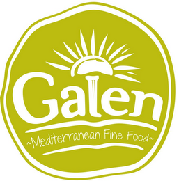 GALEN -MEDITERRANEAN FINE FOOD- logo