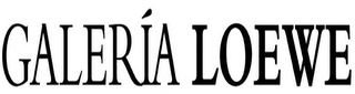 GALERÍA LOEWE logo
