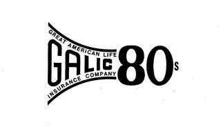 GALIC 80S GREAT AMERICAN LIFE INSURANCE COMPANY logo