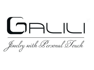 GALILI JEWELRY WITH PERSONAL TOUCH logo
