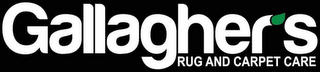 GALLAGHER'S RUG AND CARPET CARE logo