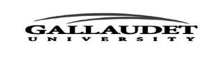 GALLAUDET U N I V E R S I T Y logo