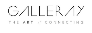 GALLERAY THE ART OF CONNECTING logo