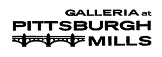 GALLERIA AT PITTSBURGH MILLS logo
