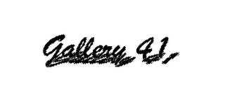 GALLERY 41 logo