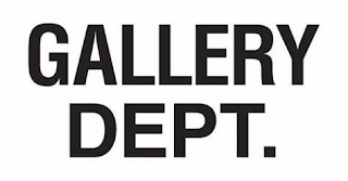GALLERY DEPT. logo