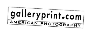 GALLERYPRINT.COM AMERICAN PHOTOGRAPHY logo