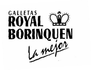 GALLETAS ROYAL BORINQUEN LA MEJOR logo