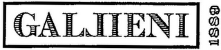 GALLIENI 1889 logo