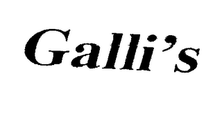 GALLI'S logo