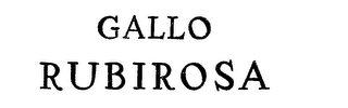 GALLO RUBIROSA logo