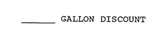 GALLON DISCOUNT logo