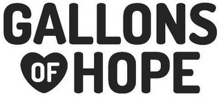 GALLONS OF HOPE logo