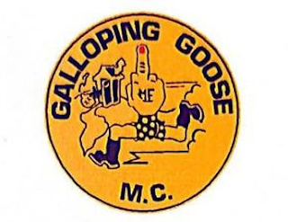GALLOPING GOOSE M.C. MF logo
