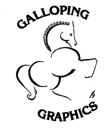 GALLOPING GRAPHICS logo