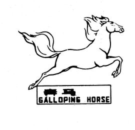 GALLOPING HORSE logo
