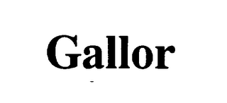 GALLOR logo