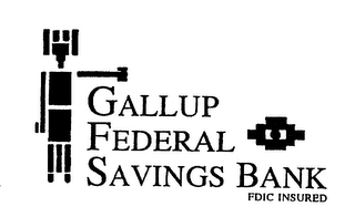 GALLUP FEDERAL SAVINGS BANK FDIC INSURED logo