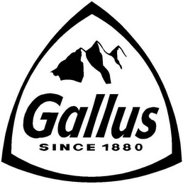 GALLUS SINCE 1880 logo