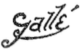 GALLÉ logo