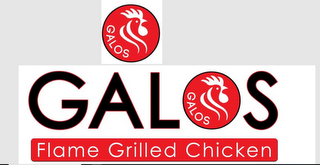 GALOS GALOS FLAME GRILLED CHICKEN logo