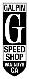 GALPIN G SPEED SHOP VAN NUYS CA logo