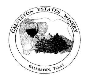 GALVESTON ESTATES WINERY GALVESTON, TEXAS logo