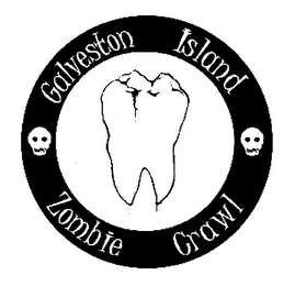 GALVESTON ISLAND ZOMBIE CRAWL logo