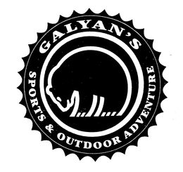 GALYAN'S SPORTS & OUTDOOR ADVENTURE logo