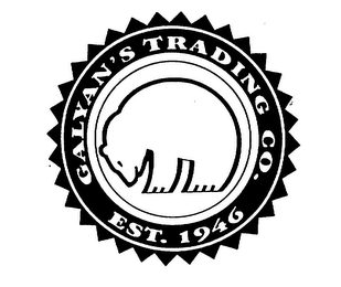 GALYAN'S TRADING CO. EST. 1946 logo