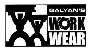 GALYAN'S WORK WEAR logo