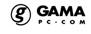 GAMA PC. COM logo