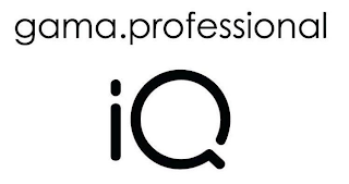 GAMA.PROFESSIONAL IQ logo