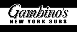 GAMBINO'S NEW YORK SUBS logo