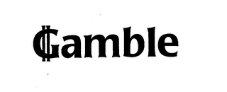 GAMBLE logo