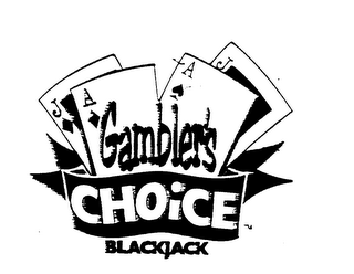 GAMBLER'S CHOICE BLACKJACK logo