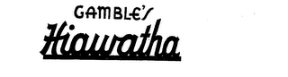 GAMBLE'S HIAWATHA logo